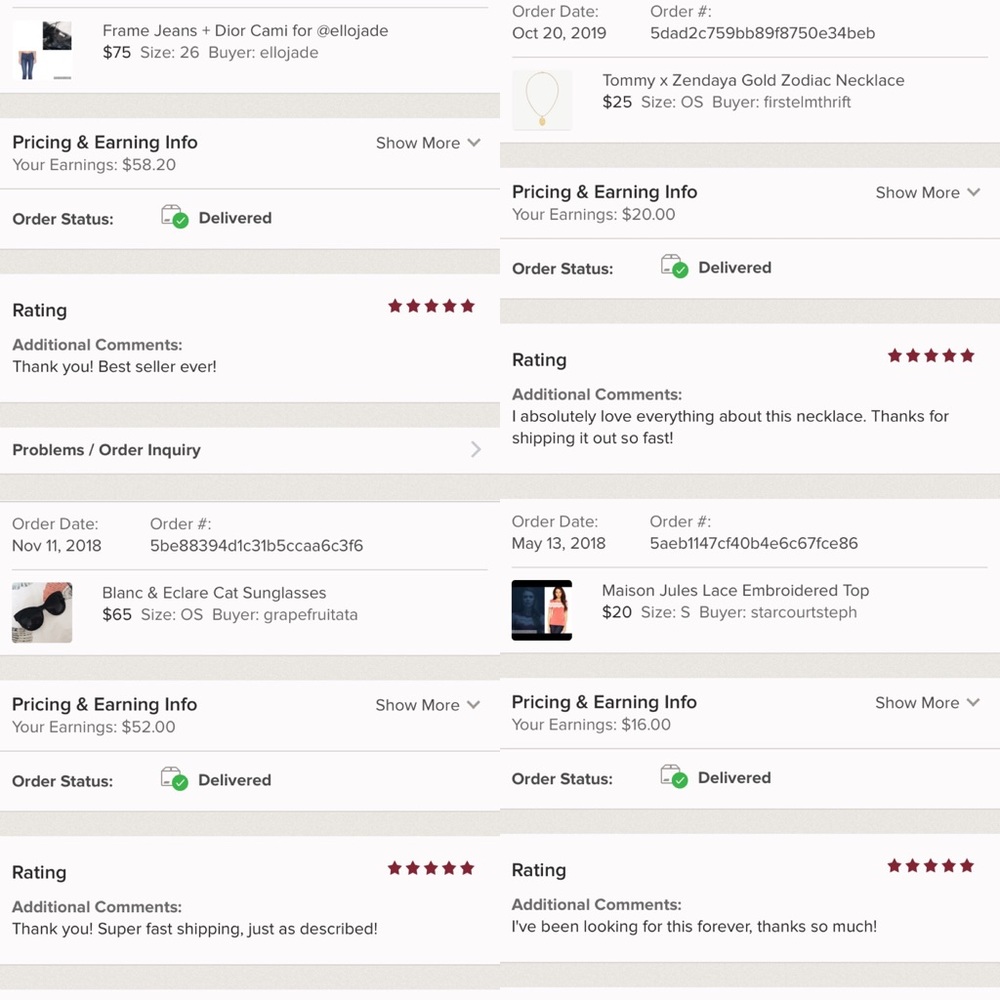 Five Star Reviews